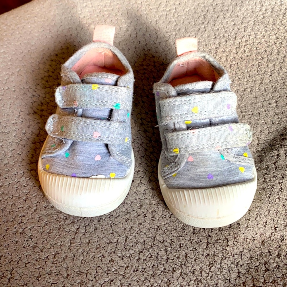 Size 4c grey shoes